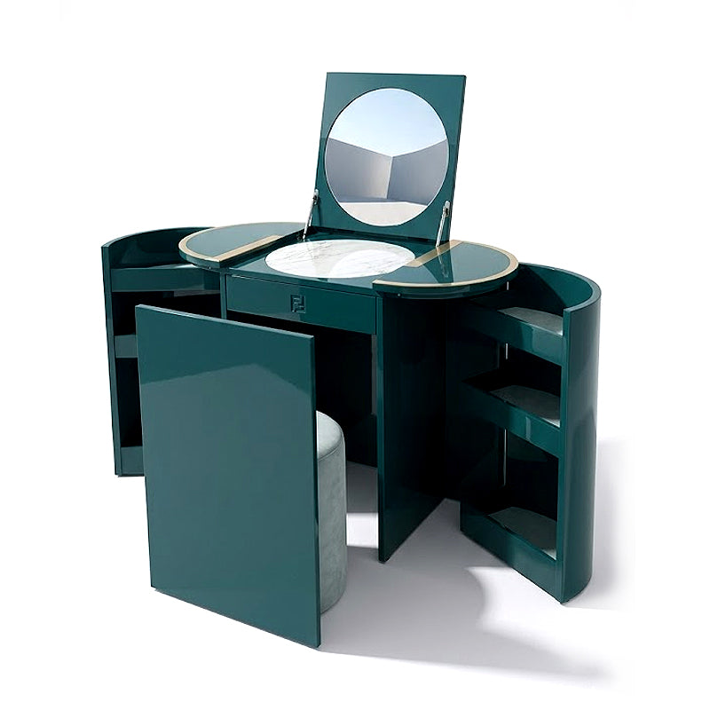 O'Lock Italian Designer Bedroom Simplicity Solid Wood Dressing Table
