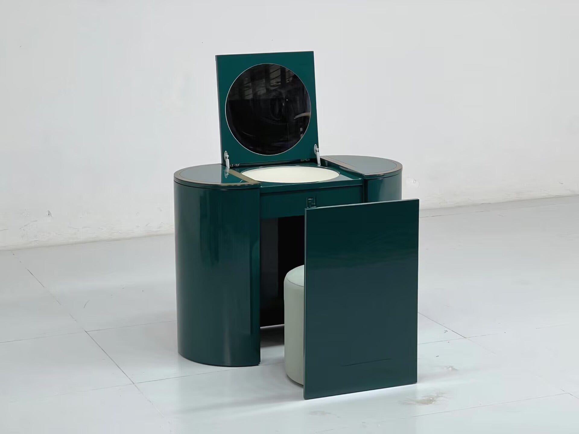 O'Lock Italian Designer Bedroom Simplicity Solid Wood Dressing Table