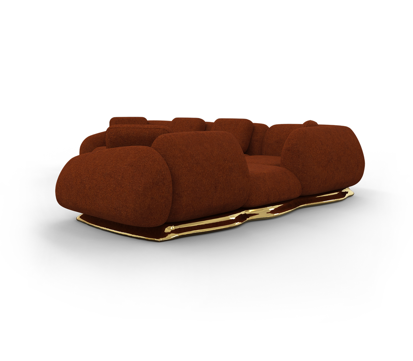 OPUS MODULAR Brass base SOFA