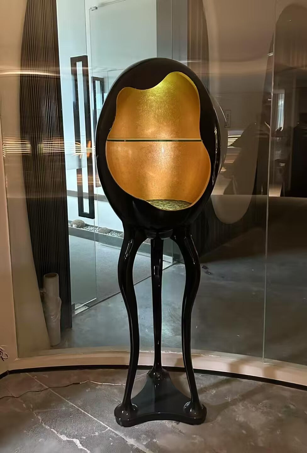 Orion Luxurious Designer Creative Irregular Decorative Wine Cabinet