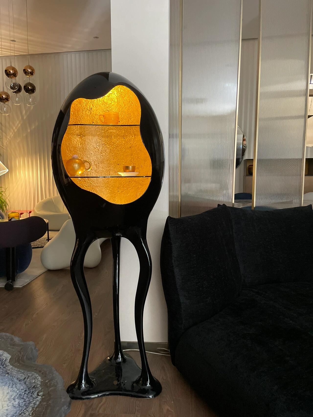 Orion Luxurious Designer Creative Irregular Decorative Wine Cabinet