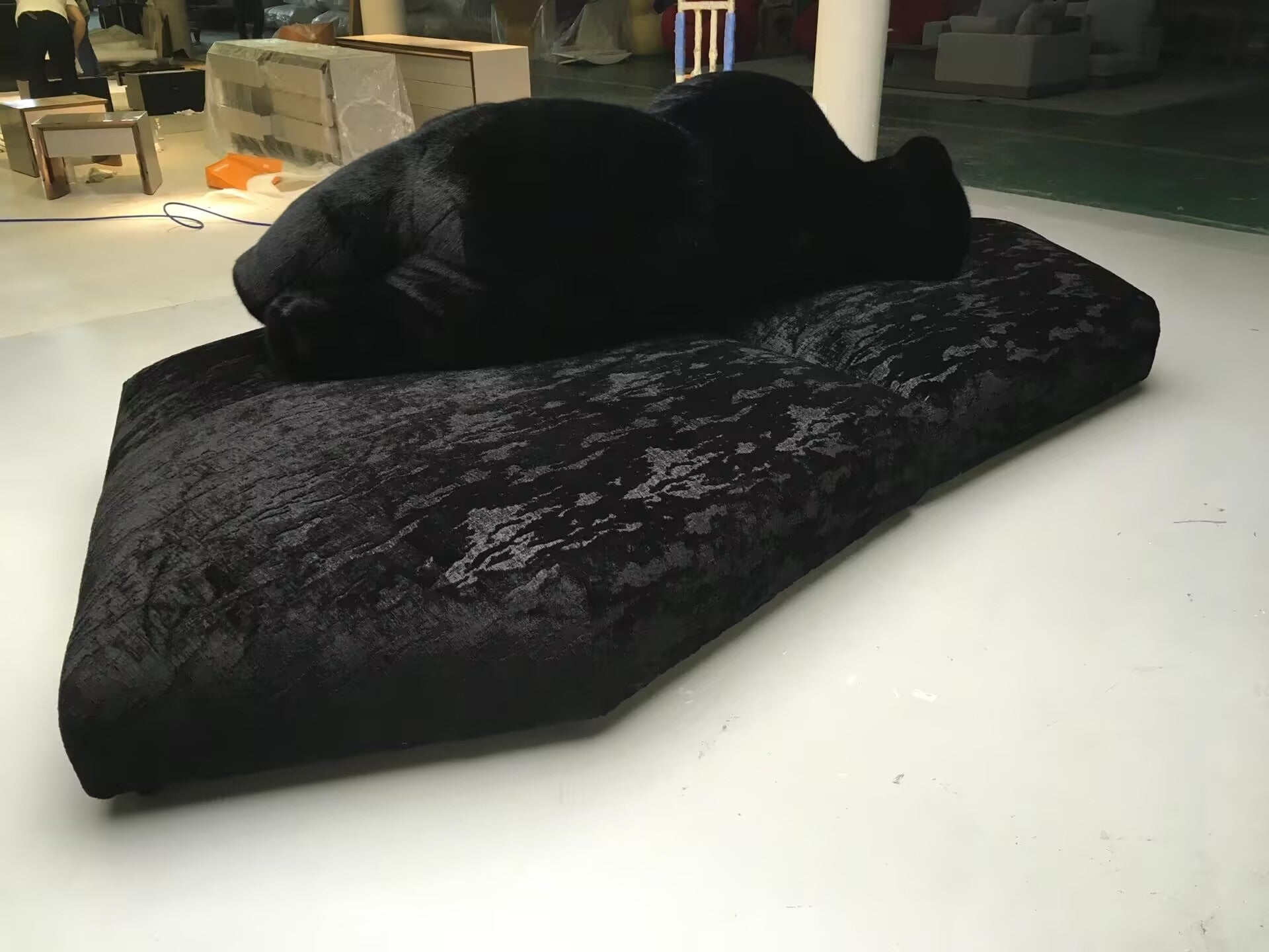 Pack Designer Unique Creative Living Room Polar Bear Fabric Sofa