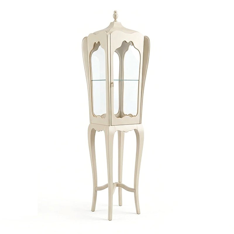 Palatino High-End Artistic Solid Wood Unique Glass Display Cabinet