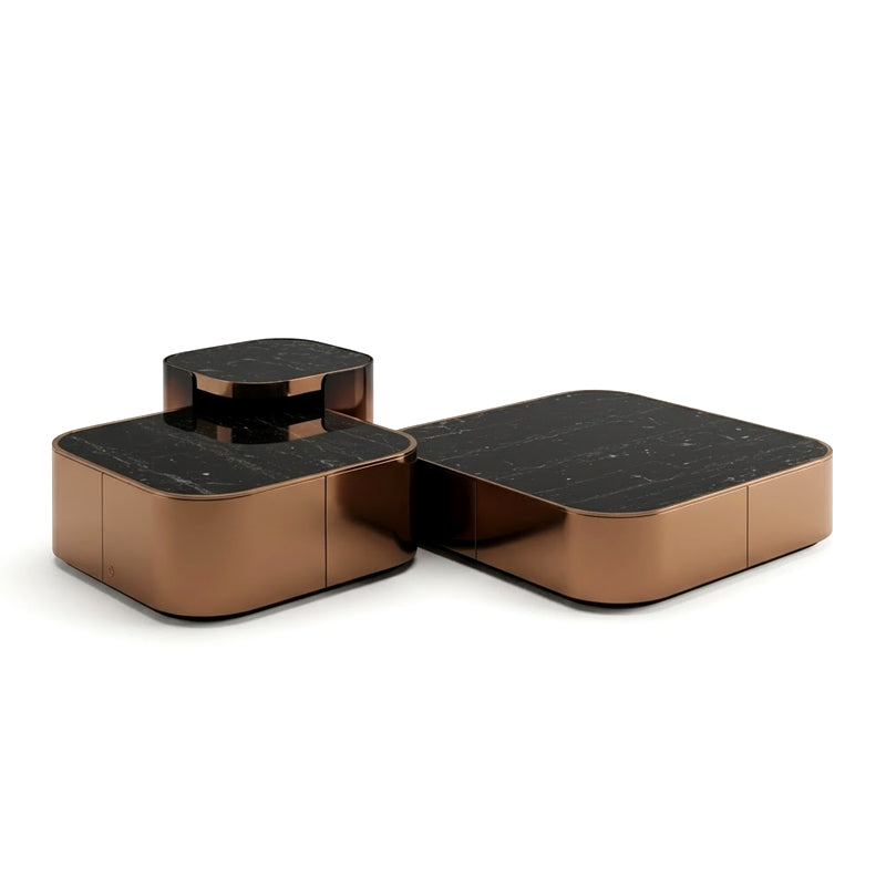 Parsons Living Room Modern Minimalism Marble Modular Coffee Table