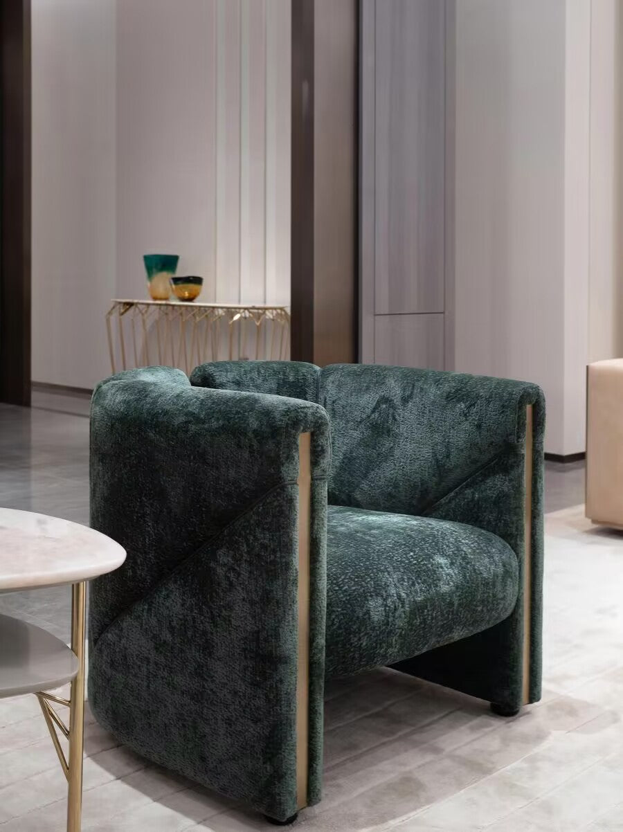 Petra Modern Luxurious High End Artistic Living Room Armchair