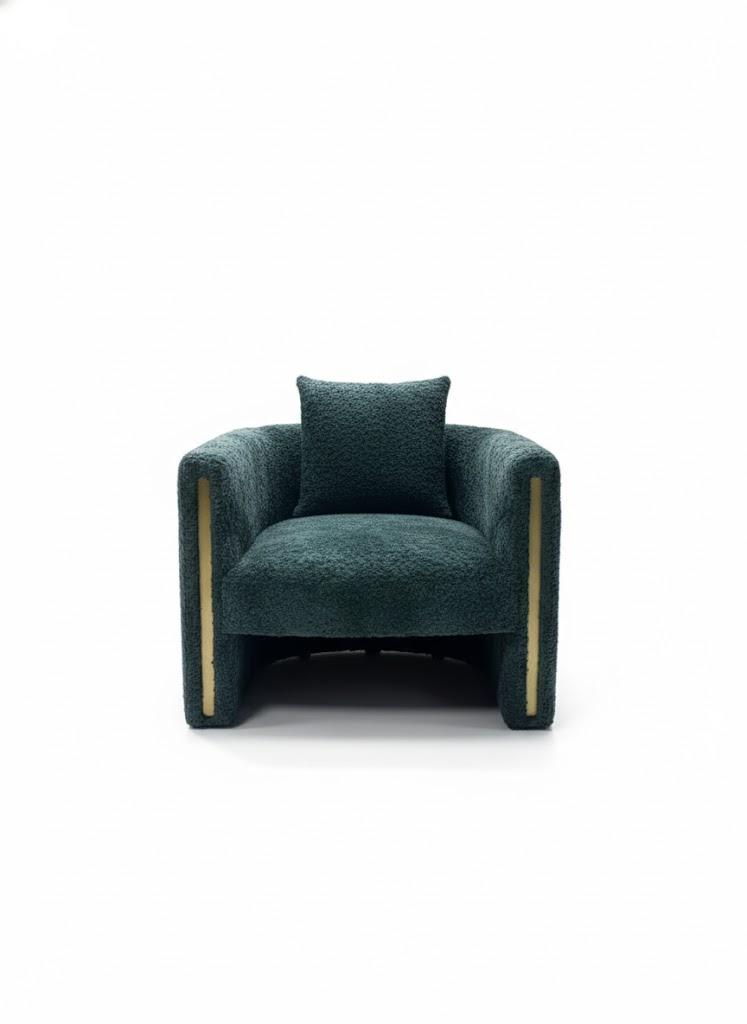 Petra Modern Luxurious High End Artistic Living Room Armchair