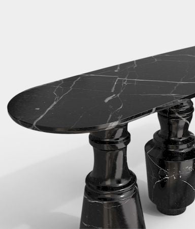 PIETRA NERO MARQUINA CONSOLE MODERN FURNITURE