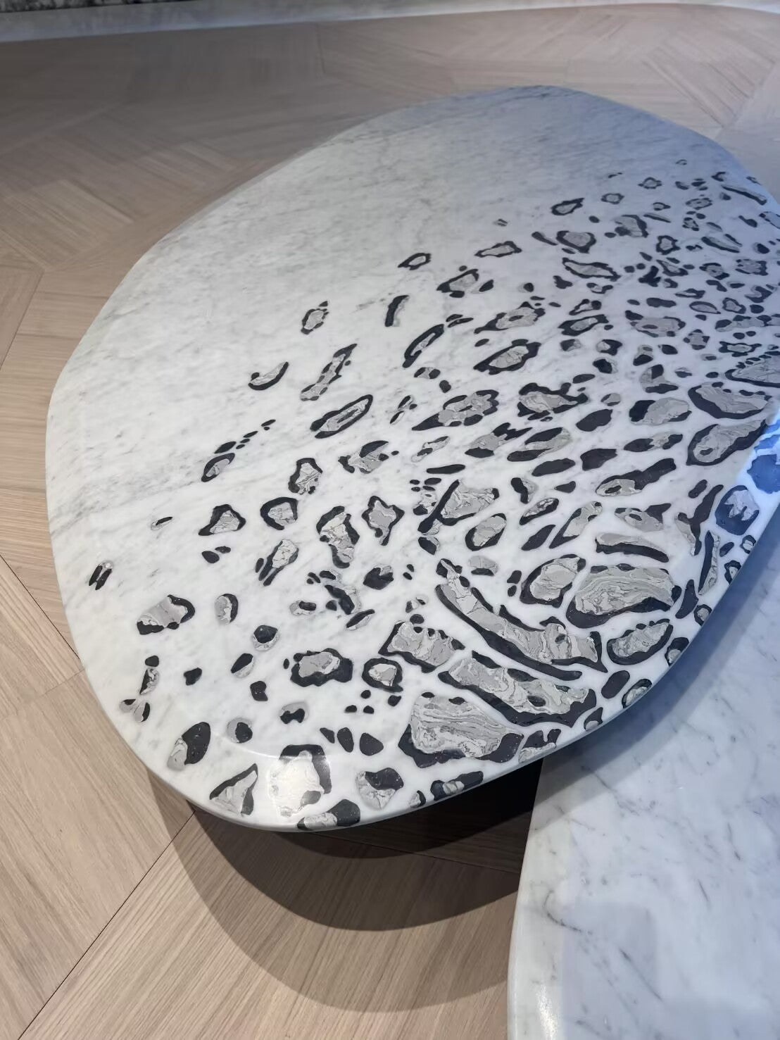 Rchi-Galite Living Room Artistic Marble Combination Coffee Table