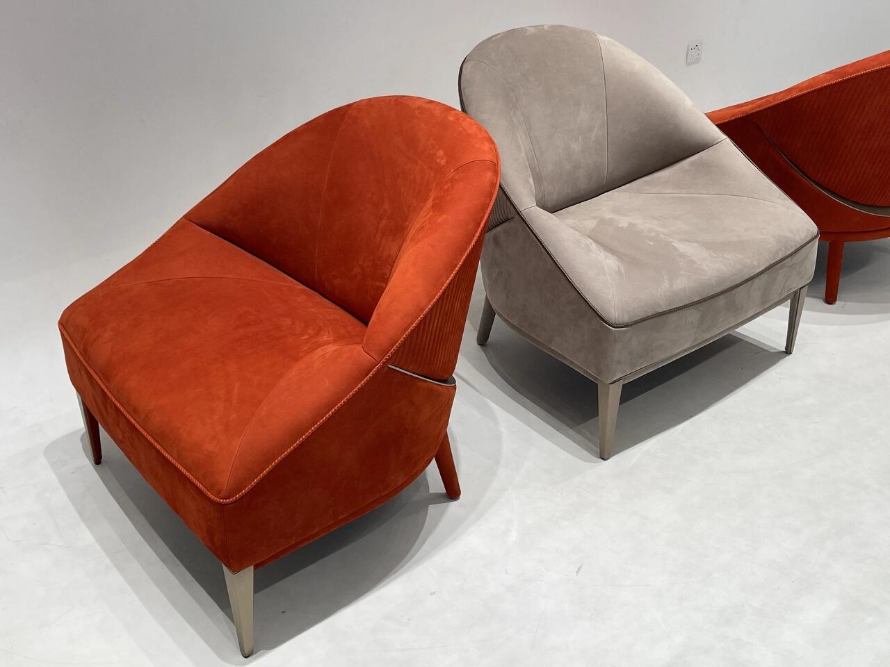 Rosemary Designer Minimalist Creative High End Backrest Armchair