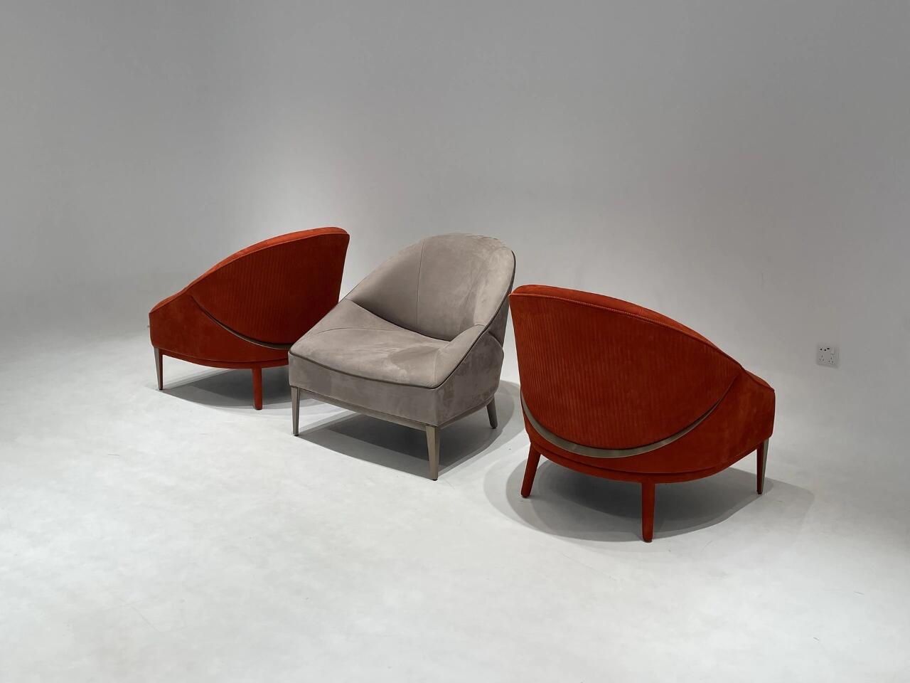 Rosemary Designer Minimalist Creative High End Backrest Armchair