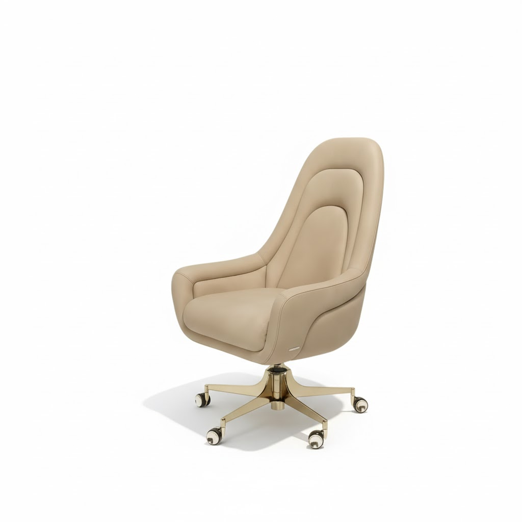 Sadko Luxury Italian Style Metal Backrest High End Office Chair