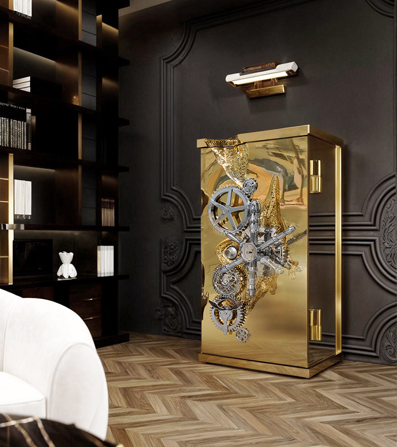 MILLIONAIRE GOLD LUXURY SAFE