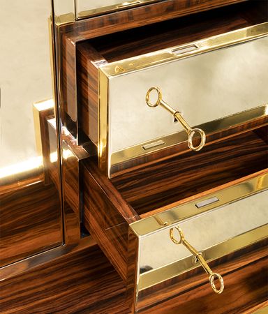 MILLIONAIRE GOLD LUXURY SAFE
