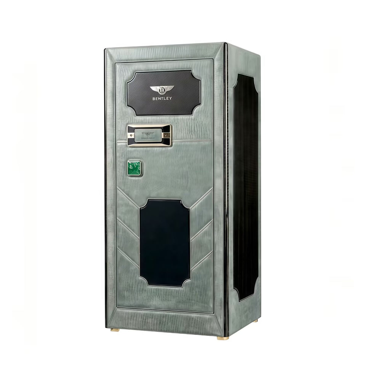 Designer High-End Solid Wood Artistic Leather Customize Safe