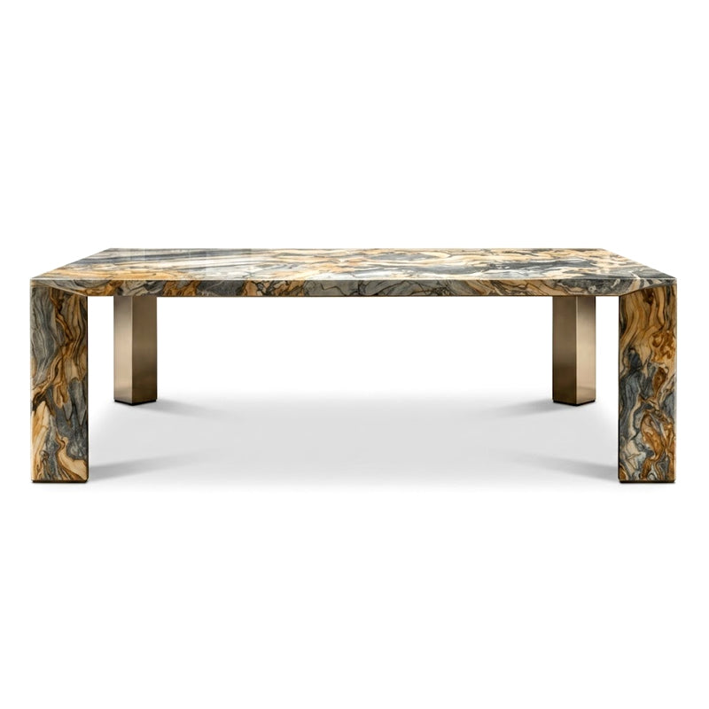 Stone Villa High-End Designer Natural Marble Customize Dining Table