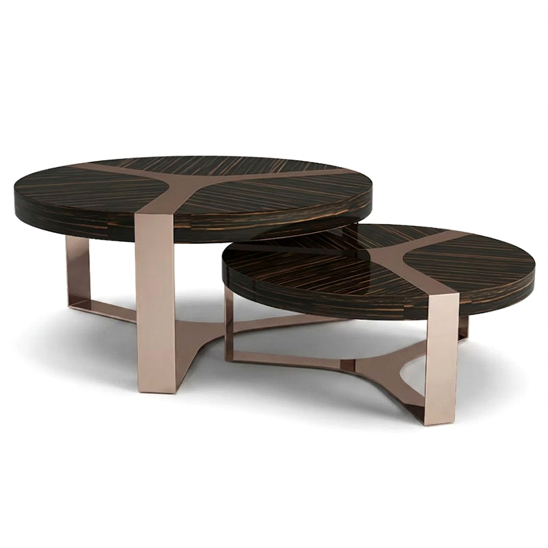 Tanguy High-End Living Room Solid Wood Combination Coffee Table