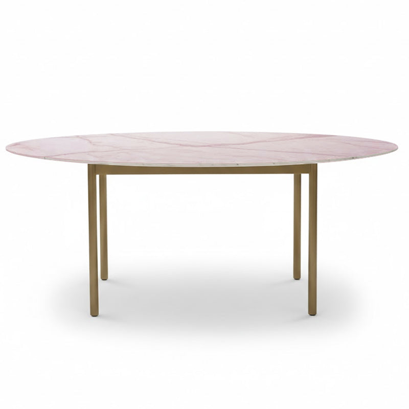 Totu Luxurious High End Marble Unique Creative Metal Dining Table