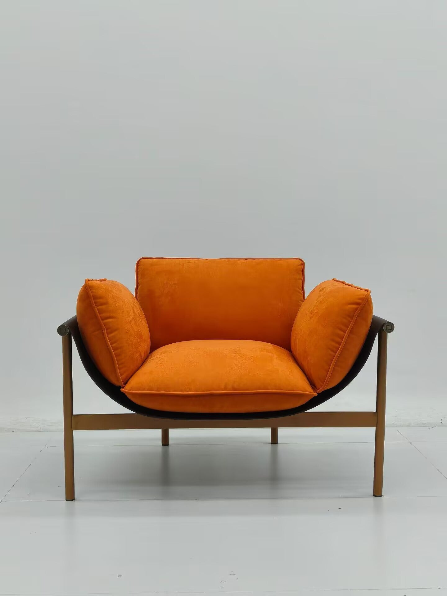 Totu Modern Minimalism Designer Upscale Fabric Sofa Chair