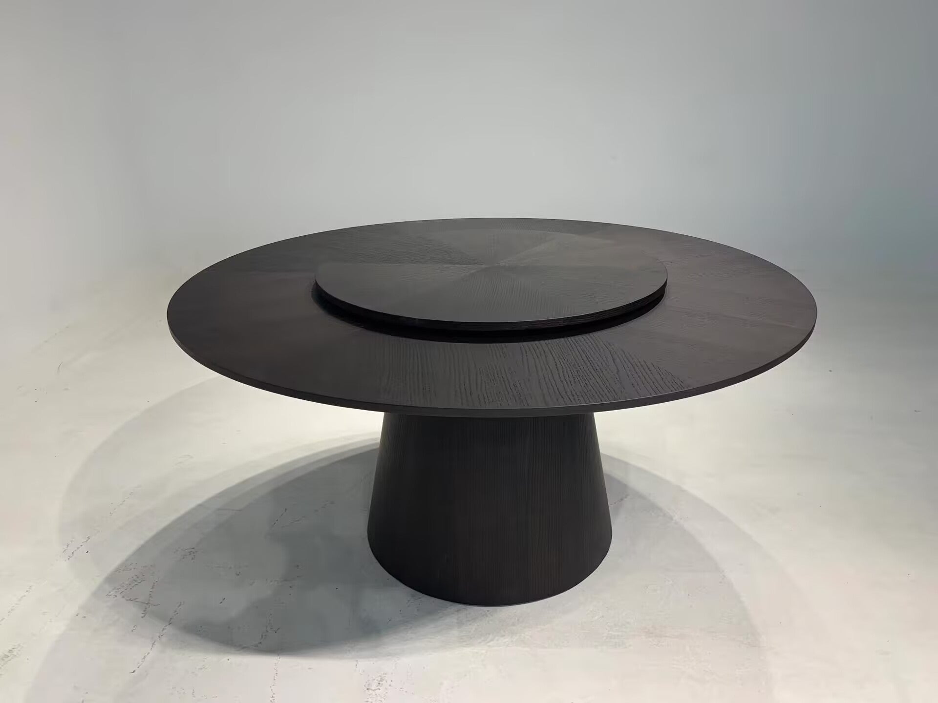Ufo Villa Modern Minimalism Solid Wood Customize Round Dining Table