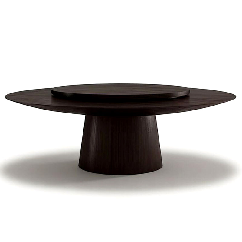 Ufo Villa Modern Minimalism Solid Wood Customize Round Dining Table