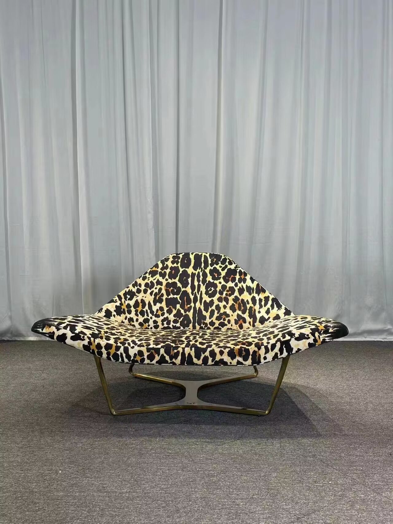 Wings Modern High End Unique Designers Fabric Lounge Chair