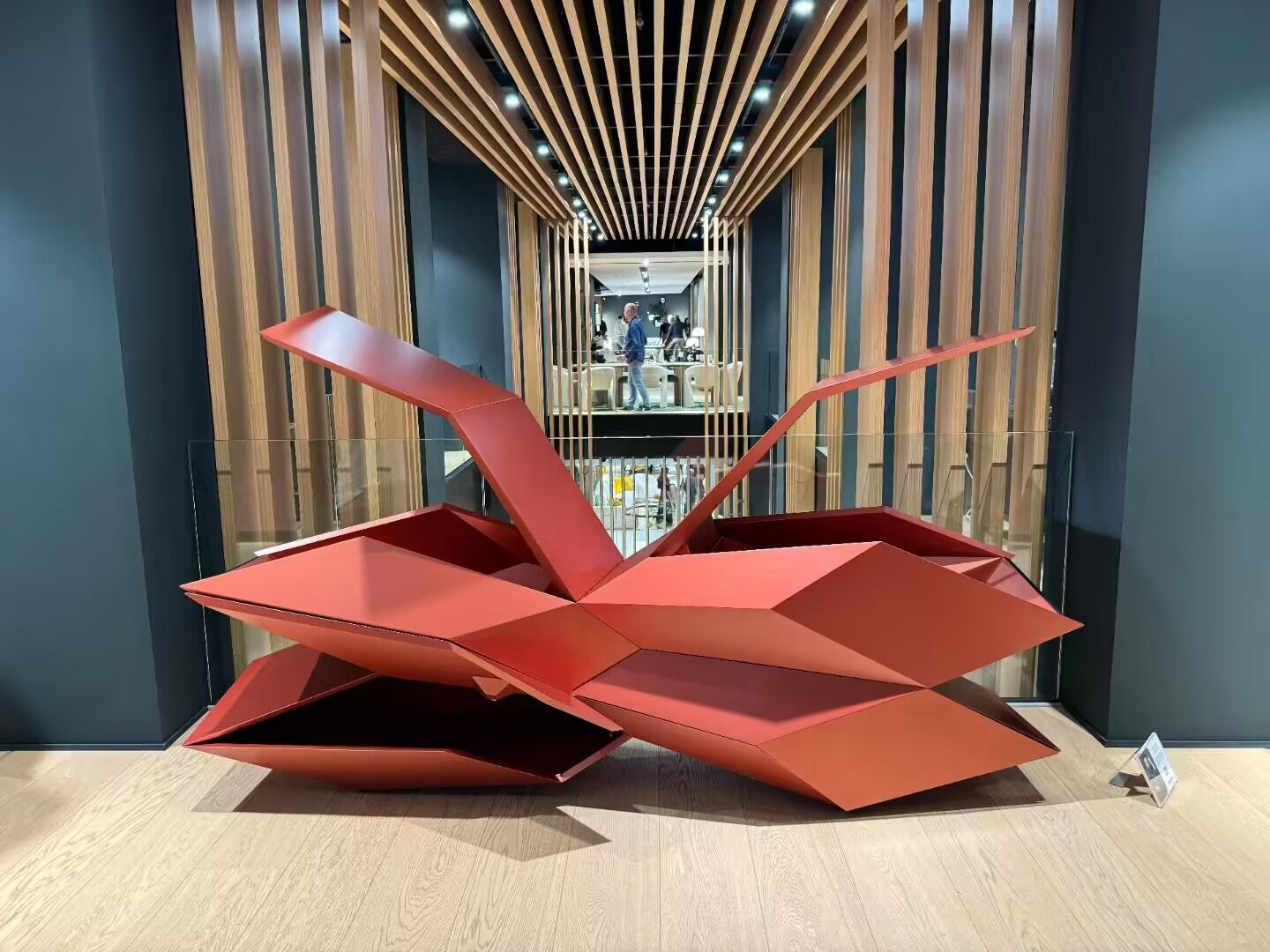 Zephyrus Modern Luxury High End Solid Wood Decorative Cabinet
